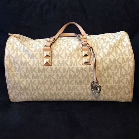 michael kors tasche grayson vanilla|Michael Kors grayson duffel.